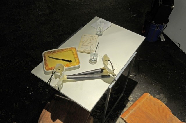 I spin on the horrible knife-edge