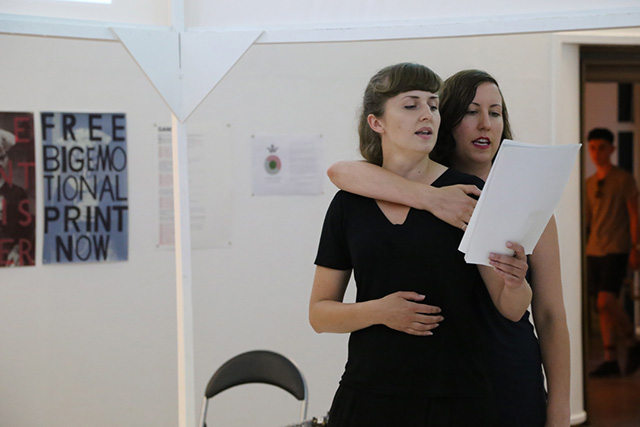 Performance withh JL Williams Cooper gallery