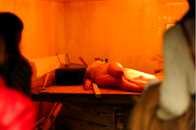 Ordinal, performance installation by Catherine Street